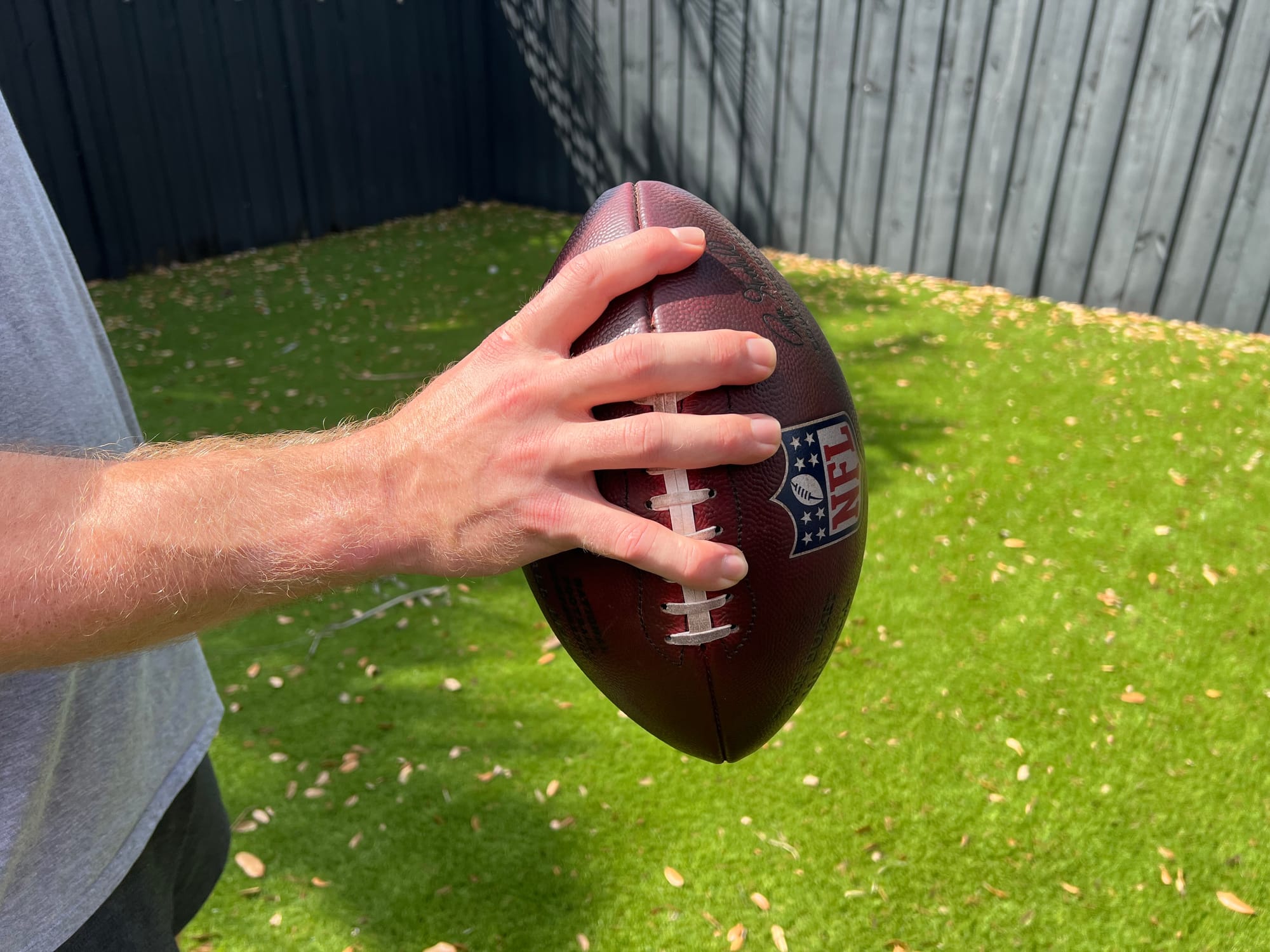 How to Grip a Football