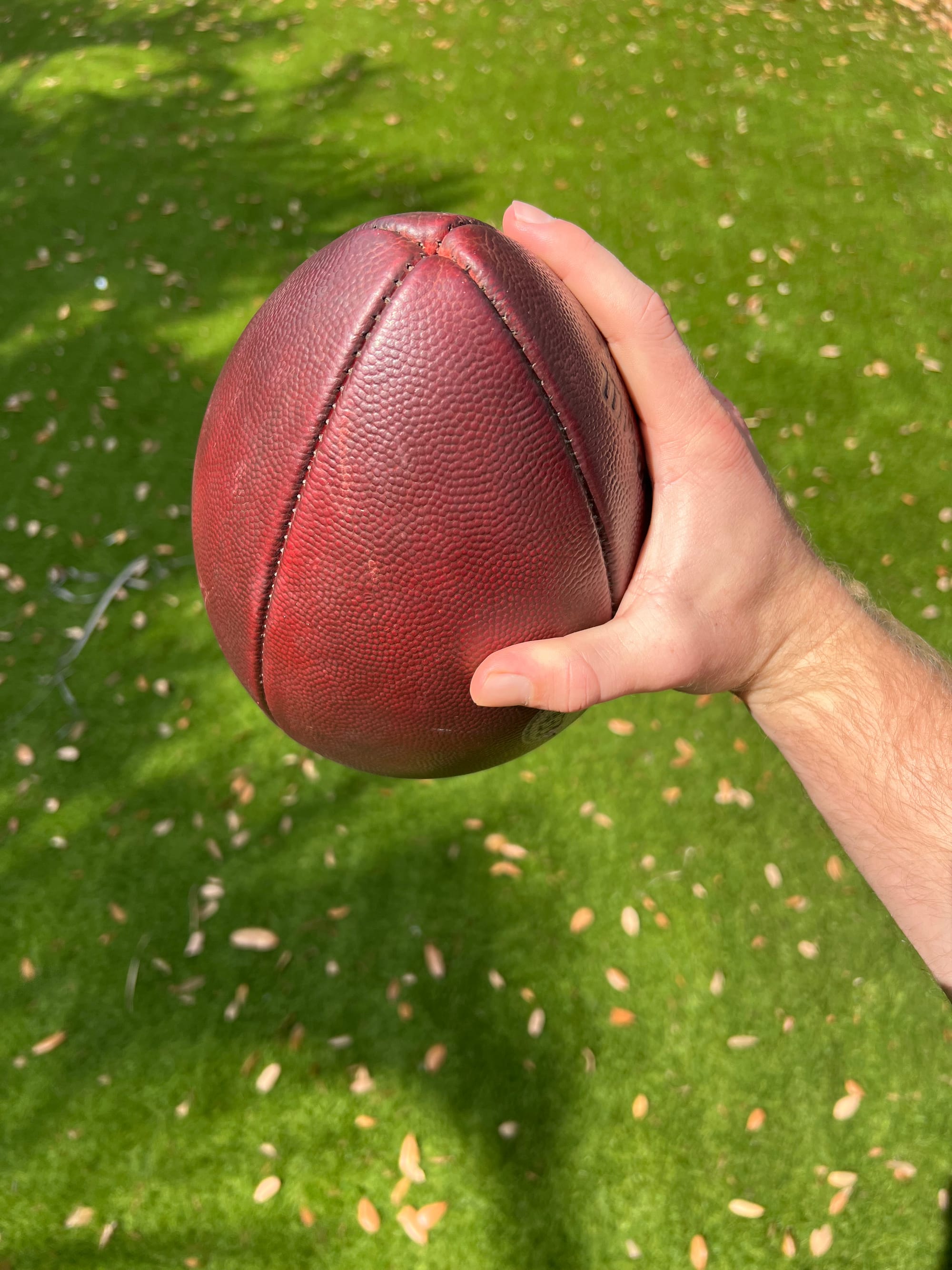 How to Grip a Football